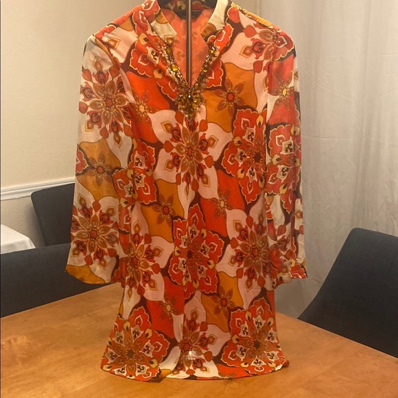 personal style Dresses & Skirts - Floral vintage Print Mini Dress